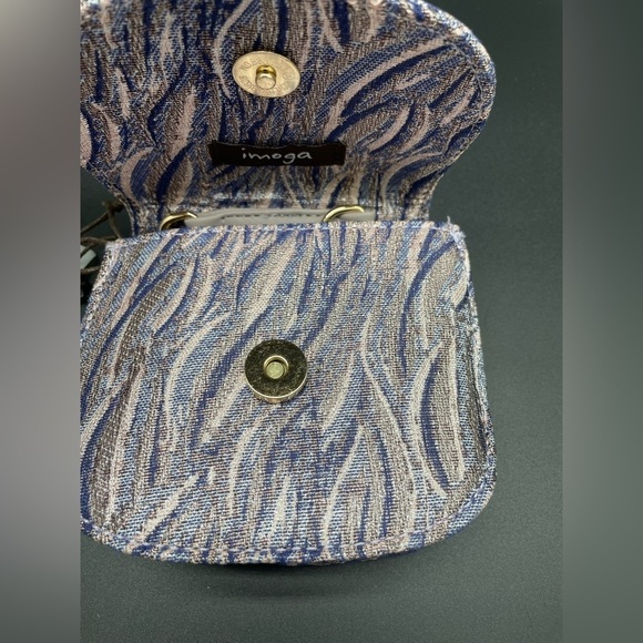 NEW Imoga Kids Tweed Chain Crossbody Bag - Picture 4 of 6